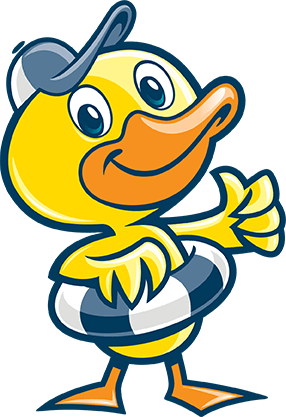 All Dry - Puddles the Duck