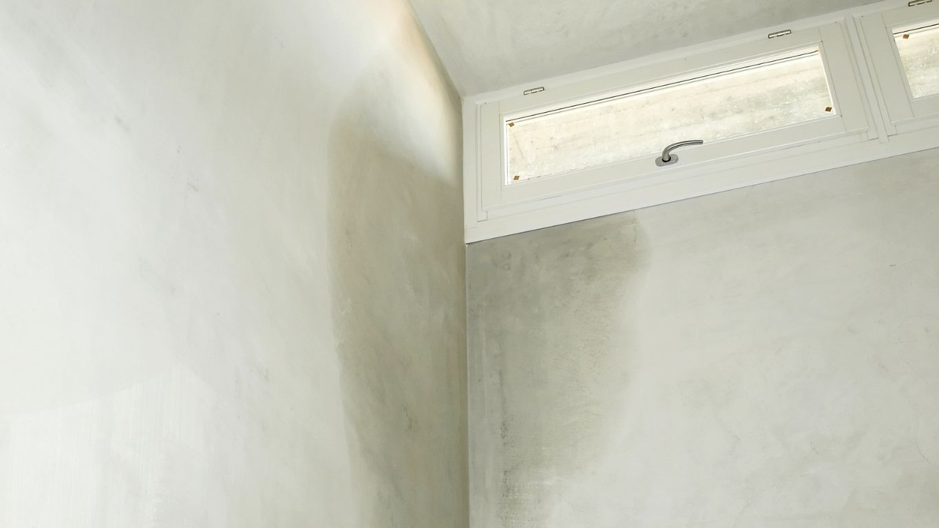 Leak Detection in Metro South Texas for Hidden Water Damage Water-stained wall indicating hidden moisture issue, leak detection in Metro South Texas.