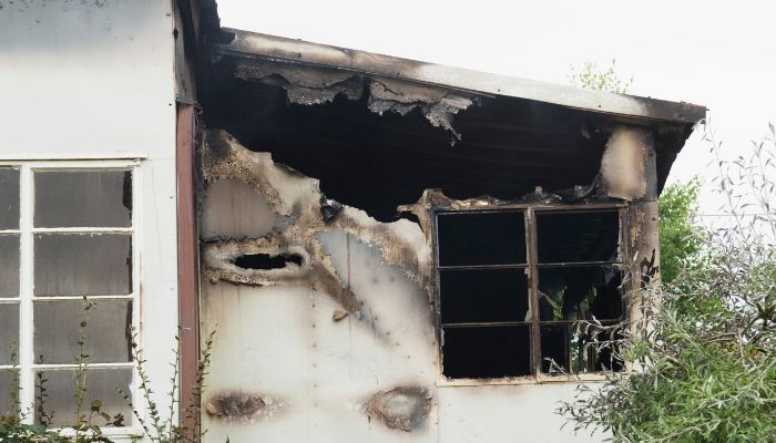 house fire aftermath - fire damage restoration carrollton